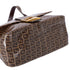 Fendi Zucchino Mama Forever Hobo Dark Beige Brown Multi Coated Canvas